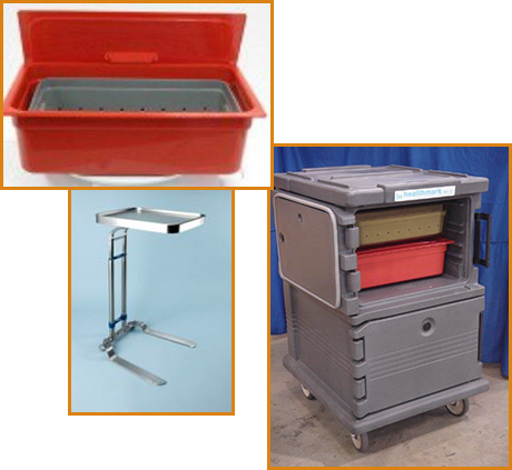 Medical Box, Stand, and Cart